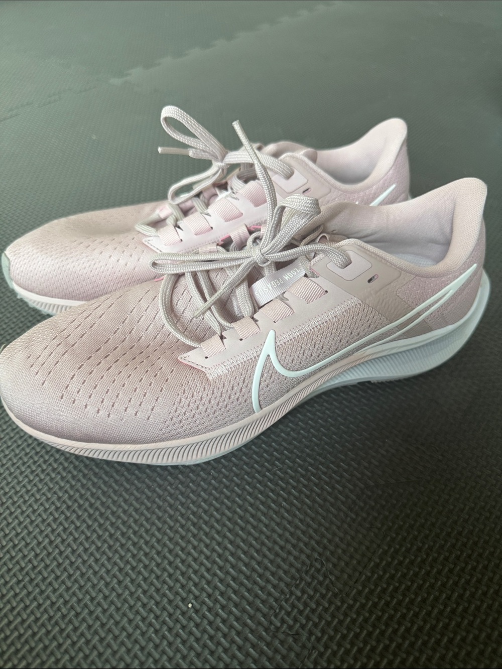Nike Women’s Running Sneakers - Pale Pink with White Swoosh
